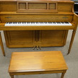 1988 Yamaha M402 oak console - Upright - Console Pianos